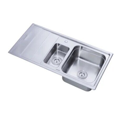 Chiuveta Freddo SN9012D, 2 Cuve dreapta, Anticalcar, Inox, 97*50cm